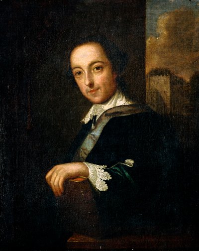 Sir Horace Walpole, c.1755 door John Giles Eccardt