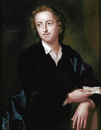 Thomas GRAY, Portret 1747-c.1748 (olieverf op doek) door John Giles Eccardt