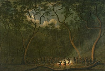 Aboriginal Coroboree in Van Diemen