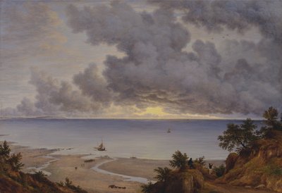 Sandown Bay, van bij Shanklin Chine, Isle of Wight door John Glover