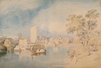 De Theems bij Isleworth, ca. 1805-10 door John Glover