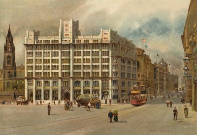 Liverpool: Tower Building en Water Street door John Glynn