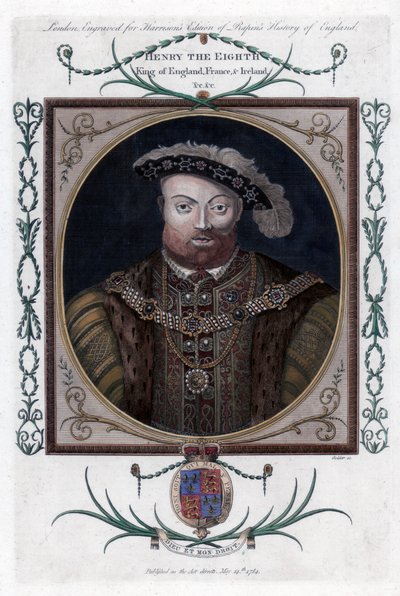 Hendrik VIII van Engeland, 1784 door John Goldar