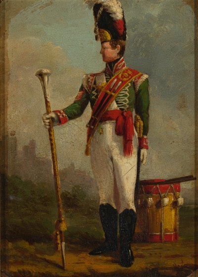 Tamboer-majoor John Goodger door John Goodger