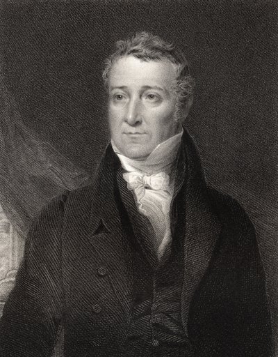 William Huskisson, gegraveerd door John Cochran, uit 