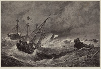 De Ramsgate reddingsboot, ochtend na een zware storm, weer matigt door John Greenaway