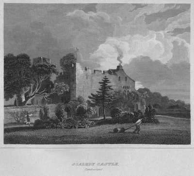 Scaleby Castle, Cumberland, 1814 door John Greig
