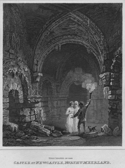 De kapel in het kasteel van Newcastle, Northumberland door John Greig