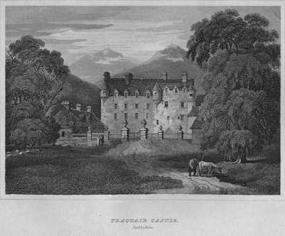 Traquair Kasteel, Peeblesshire door John Greig