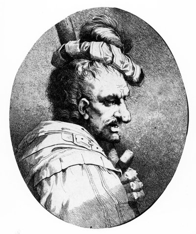 Bardolph, in Henry IV, 1776 door John Hamilton Mortimer