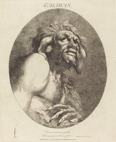 Caliban door John Hamilton Mortimer