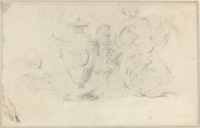 Ontwerpen voor decoratieve vazen door John Hamilton Mortimer