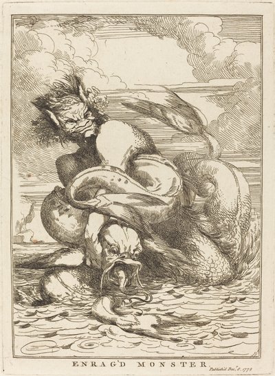 Woedend Monster door John Hamilton Mortimer
