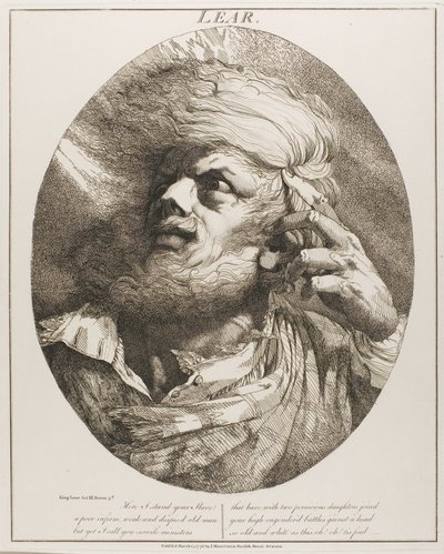 Lear door John Hamilton Mortimer
