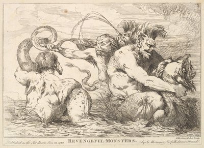 Wraakzuchtige monsters door John Hamilton Mortimer