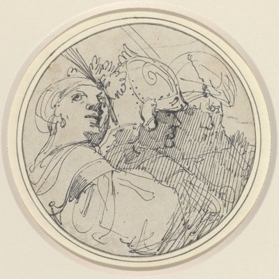 Drie Oosterse Hoofden door John Hamilton Mortimer