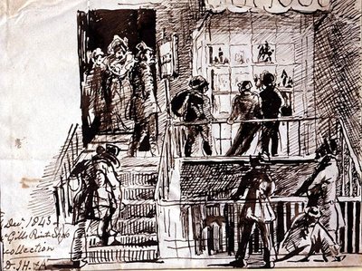 McGills Print Shop, Edinburgh door John Harden