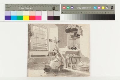 Keuken, Brathay door John Harden