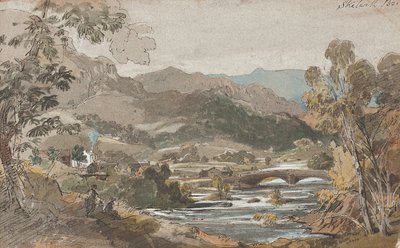 Skelwith Bridge, 1812 door John Harden