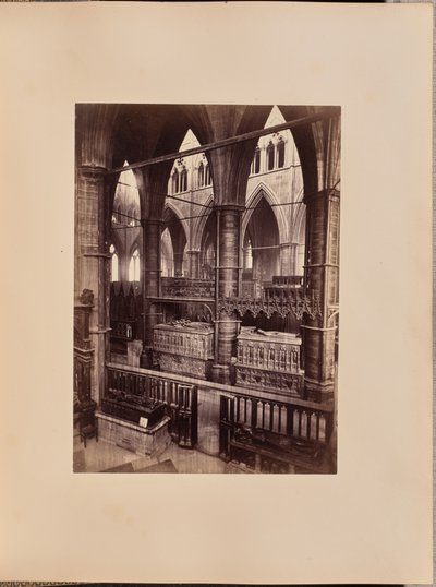 Kruiszicht vanuit de kapel van Sint Edmund door John Harrington