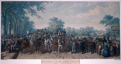 Clapham Common, Wandsworth, Londen, 1862 door John Harris