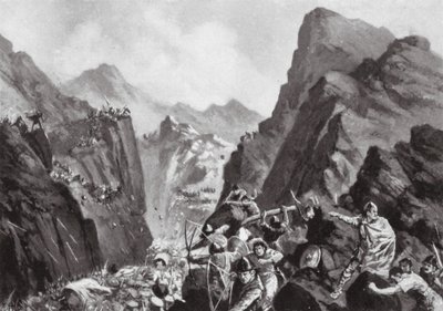 Vernietiging van het Griekse Leger, 811 door John Harris Valda