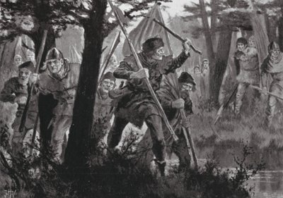Opstand van de Boeren van Dalecarlia door John Harris Valda