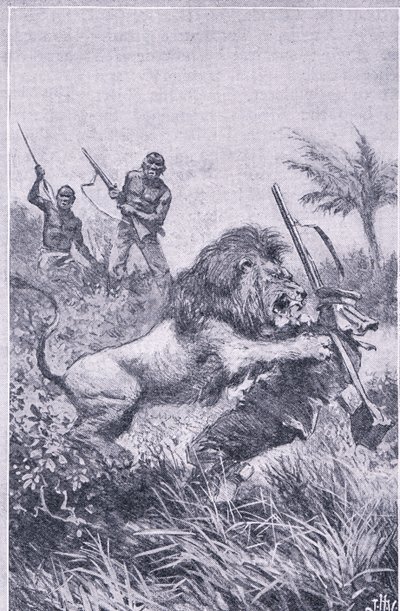 Het einde van Livingstone, Newnes Pictorial Knowledge uitgegeven door Newnes, ca. 1950