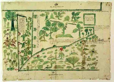 Kaart van een deel van het landgoed Shawe, Berkshire, Engeland door John Hasard