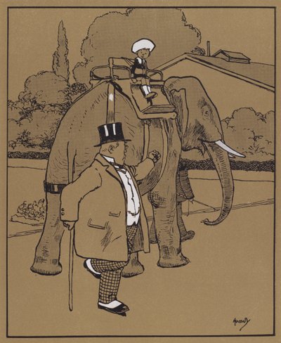 Hij noemde de olifant een stom beest, of iets dergelijks door John Hassall