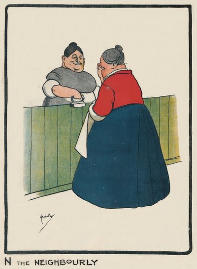 N de Buurman door John Hassall