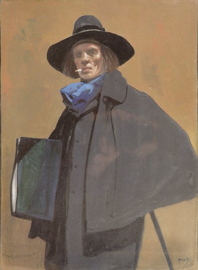 Portret van de Kunstenaar, c.1910 door John Hassall