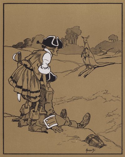 De ontdekking van de kangoeroe door John Hassall