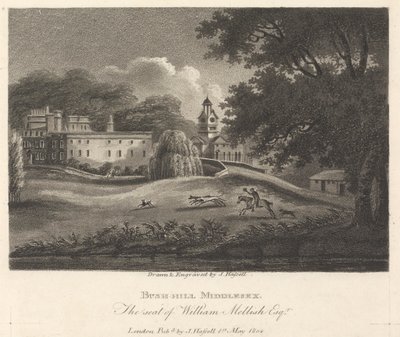 Bushhill, Middlesex, Buitenwijk - Noord door John Hassell