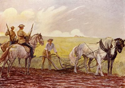 Canadese bereden politie door John Henry Frederick (after) Bacon