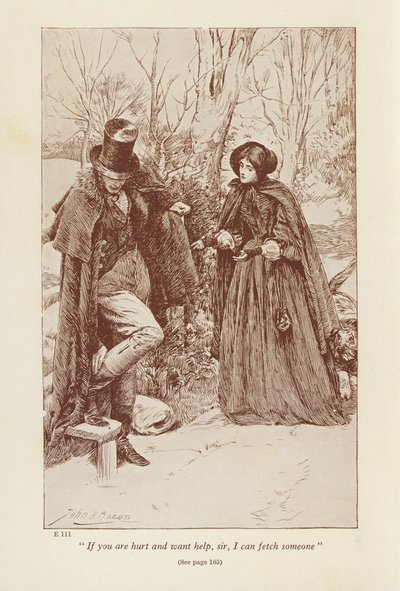 Illustratie voor Jane Eyre door Charlotte Bronte door John Henry Frederick (after) Bacon
