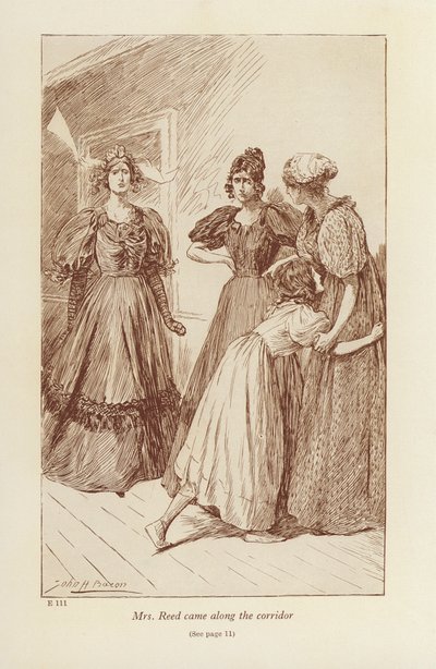Illustratie voor Jane Eyre door Charlotte Bronte door John Henry Frederick (after) Bacon