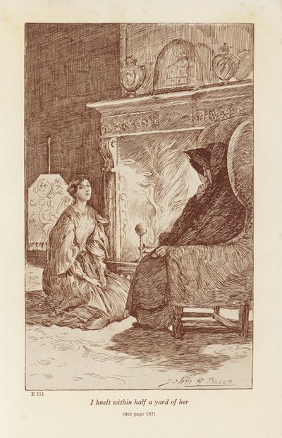 Illustratie voor Jane Eyre door Charlotte Bronte door John Henry Frederick (after) Bacon