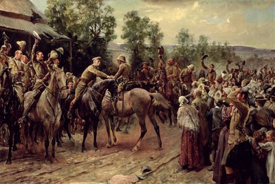 De Bevrijding van Ladysmith, op 27 februari 1900 door John Henry Frederick Bacon