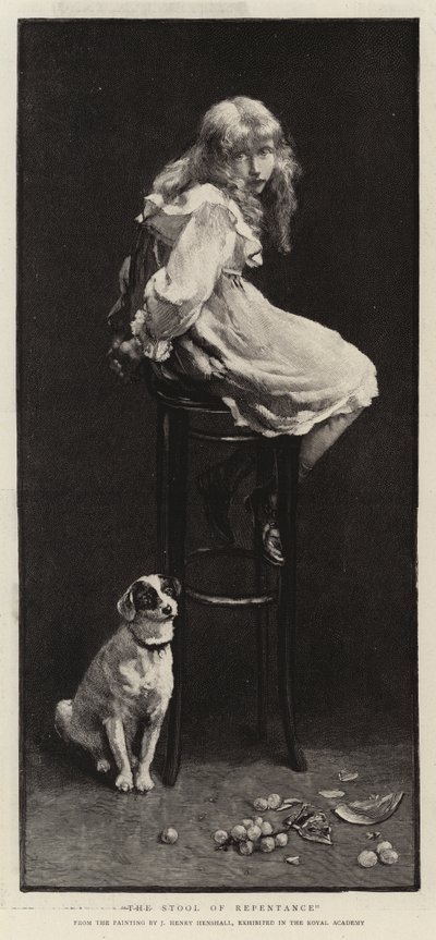 De stoel van berouw door John Henry Henshall