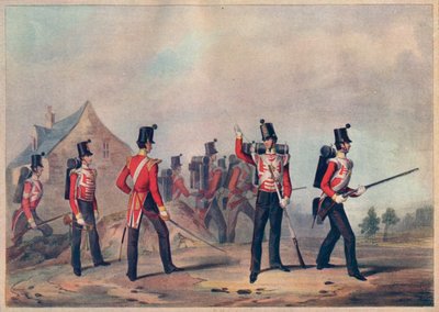 Regimenten van Lichte Infanterie met de 90e Lichte Infanterie, 19e eeuw 1909 door John Henry Lynch