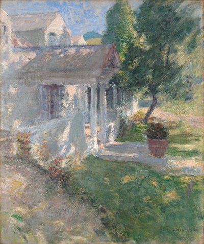 Mijn Huis door John Henry Twachtman