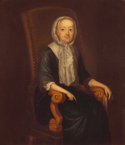 Hannah Callowhill Penn (1664-1726) c.1742 door John Hesselius