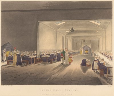 Eetzaal, Asiel door John Hill