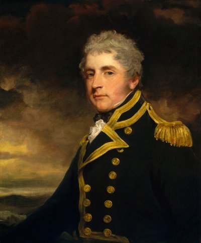 Kapitein Henry Blackwood (1770-1832) door John Hoppner