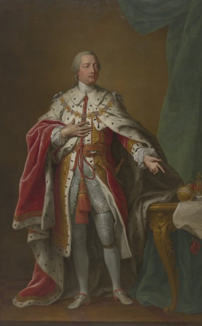 George III (1738-1820) door John Hoppner