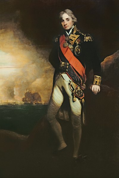 Horatio, Burggraaf Nelson door John Hoppner
