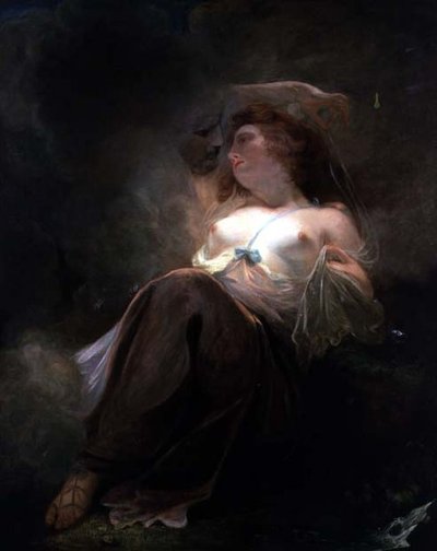 Jupiter en Io door John Hoppner