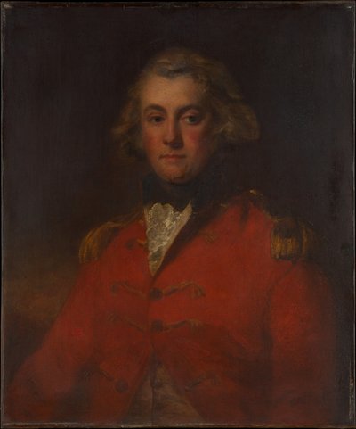 Majoor Thomas Pechell (1753-1826) door John Hoppner