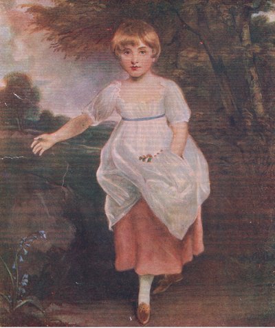 Miss Cholmon Deley door John Hoppner